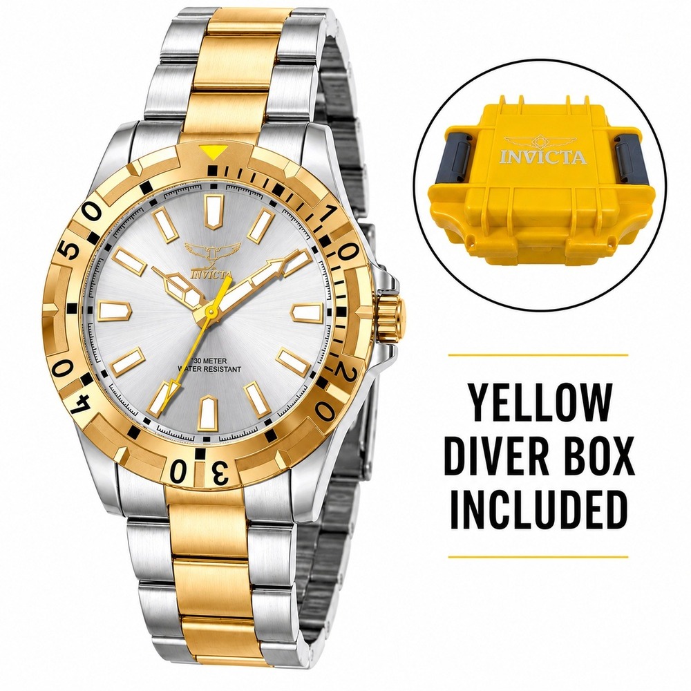 Invicta Specialty I by Invicta Mens Watch 42mm Gold Steel
New Diver Box Included